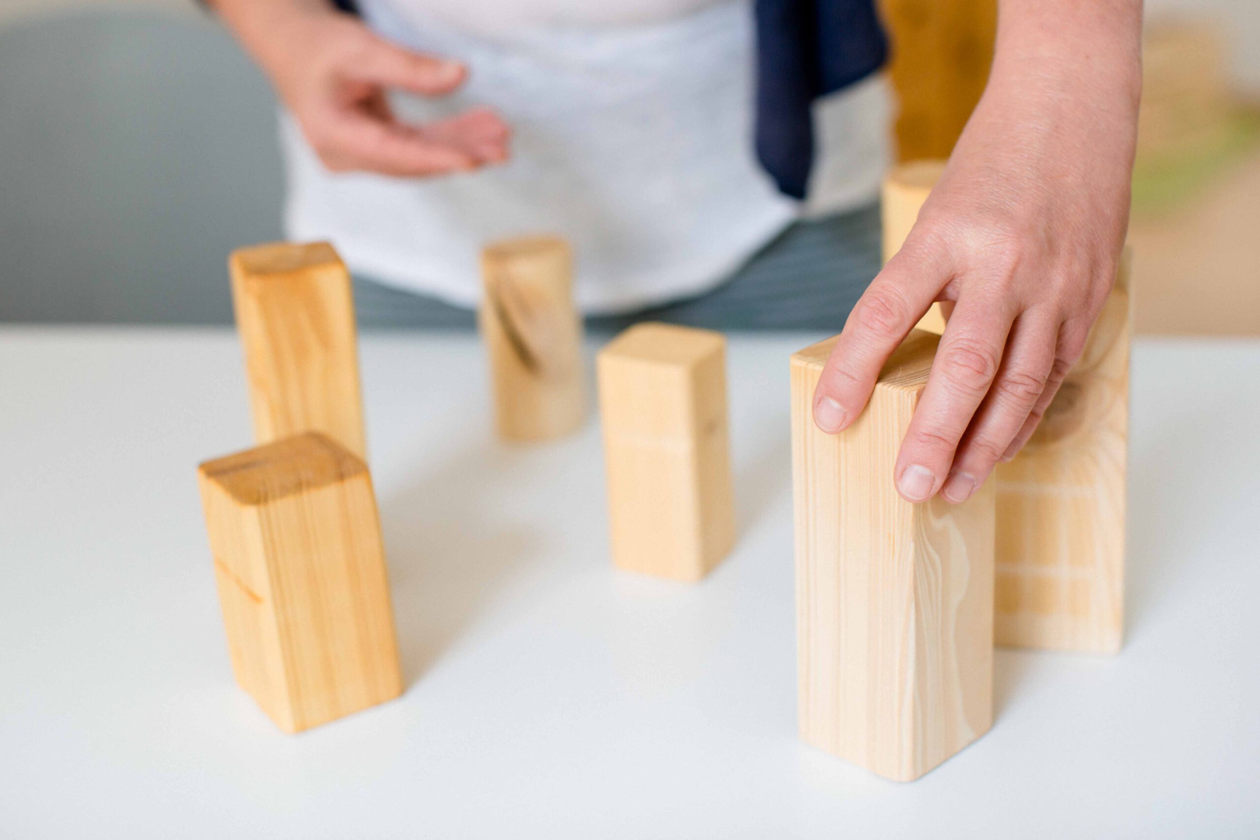 Familienaufstellung mit Symbolen